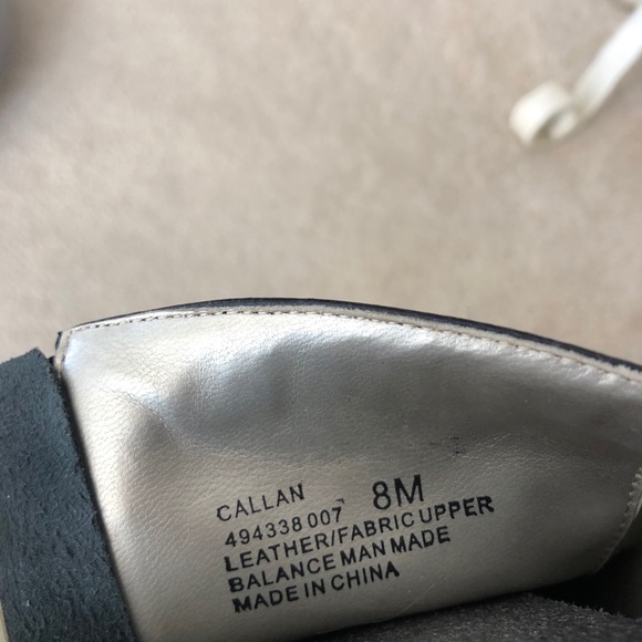 Bellini leather & fabric boots, size 8. - Picture 3 of 6